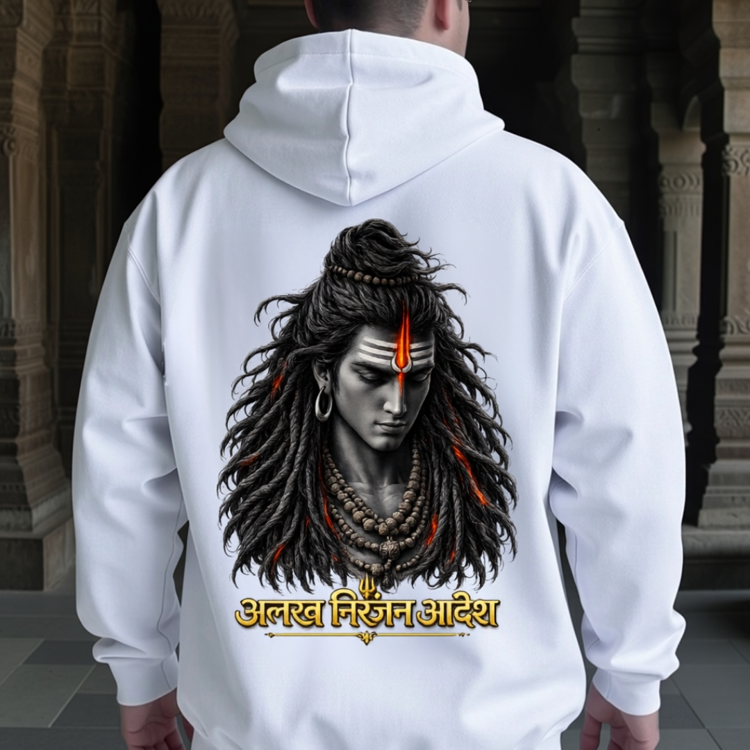 AADESH BACK PRINT HOODIE