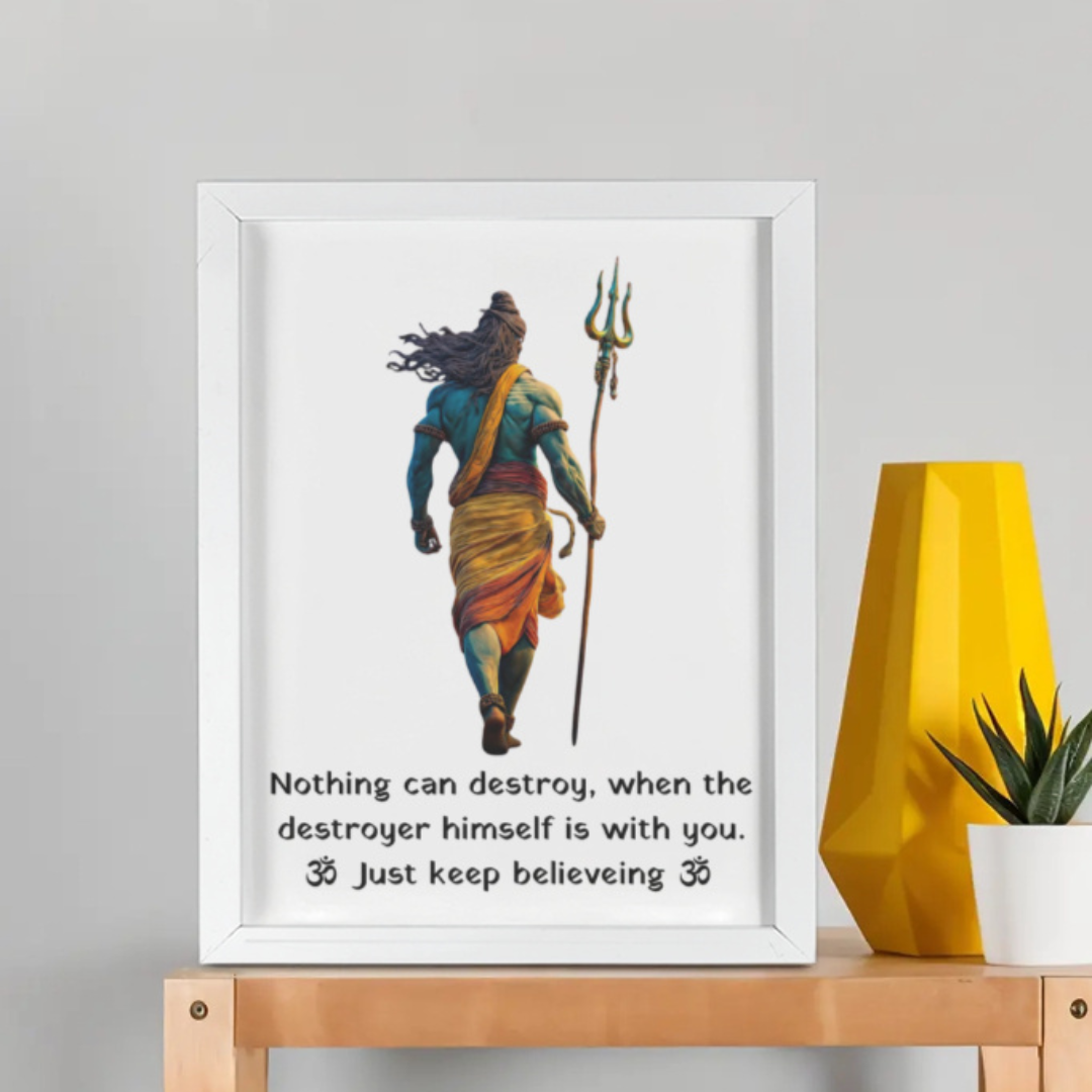 KEEP BELIEVING FRAMED POSTER