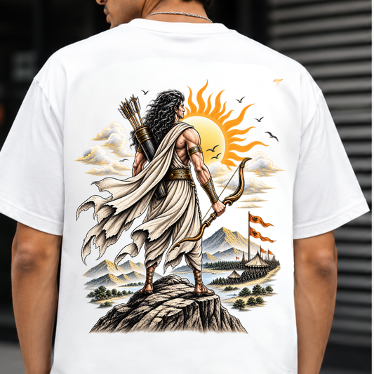 KARNA WATCHING BACK PRINT TEE