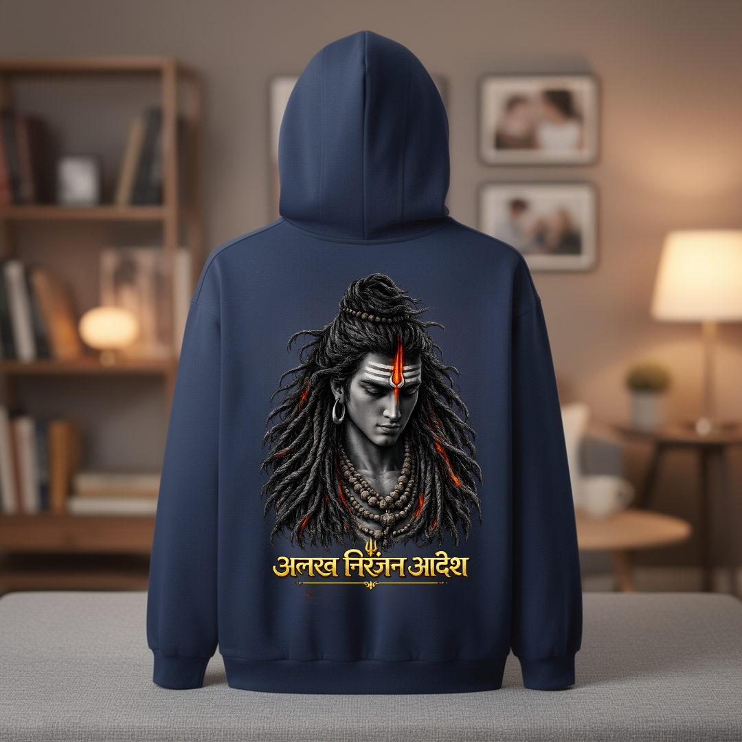AADESH BACK PRINT HOODIE