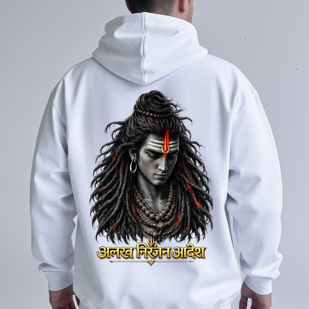AADESH BACK PRINT HOODIE