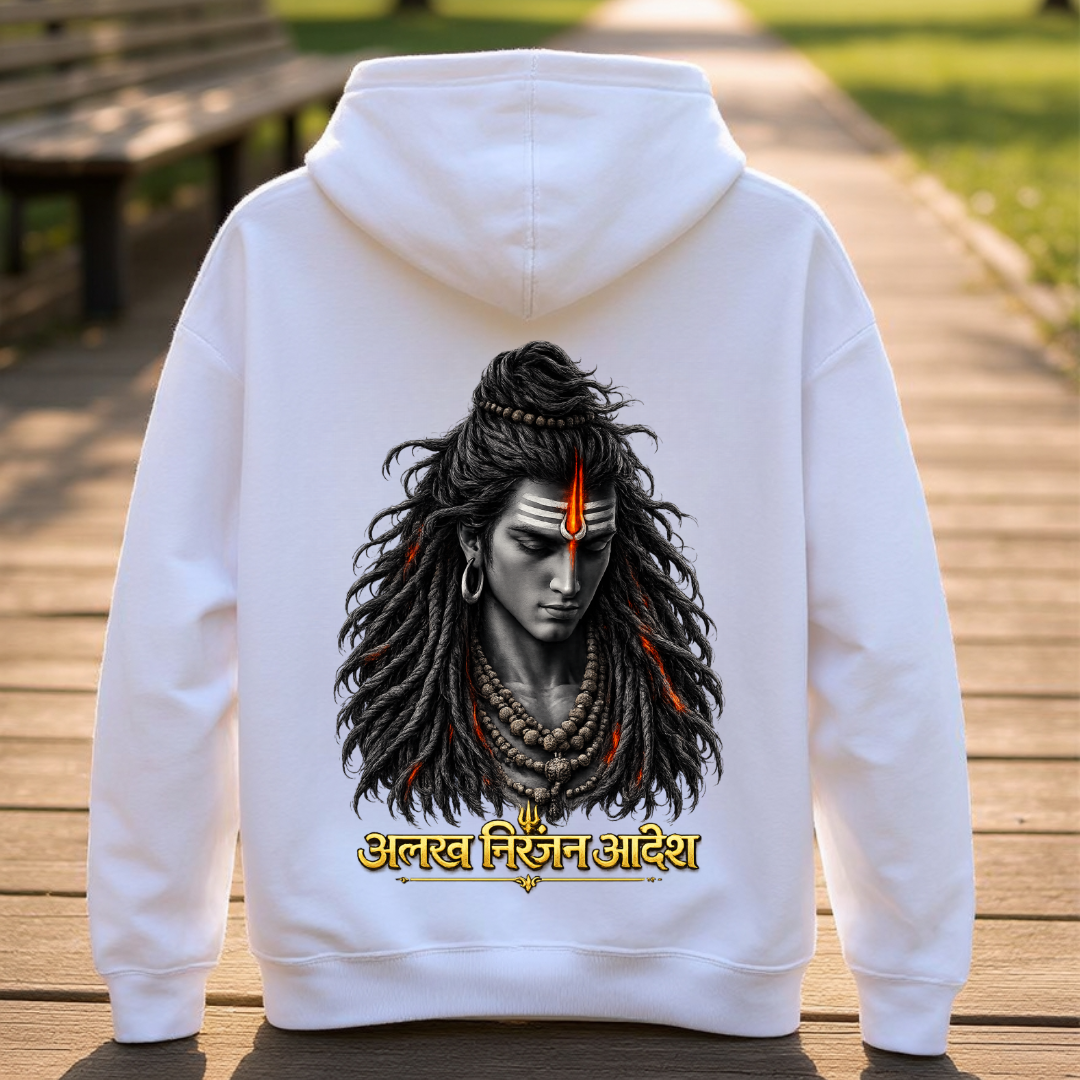 AADESH BACK PRINT HOODIE