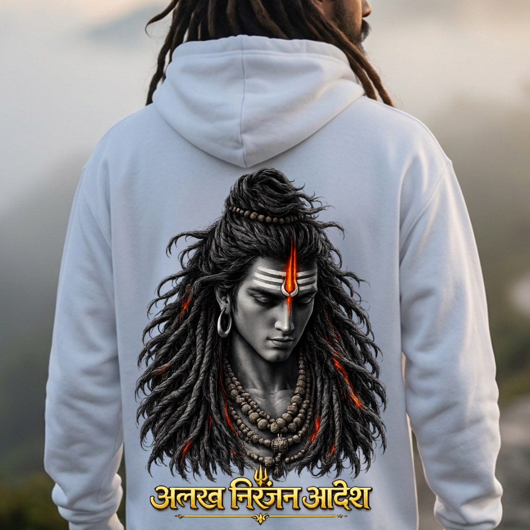 AADESH BACK PRINT HOODIE