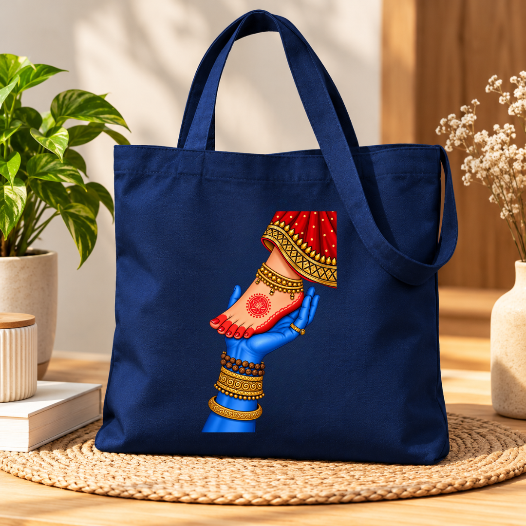 DIVINE LOVE - ZIPPER TOTE BAG