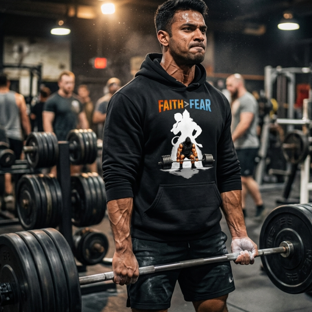 FAITH > FEAR HOODIE