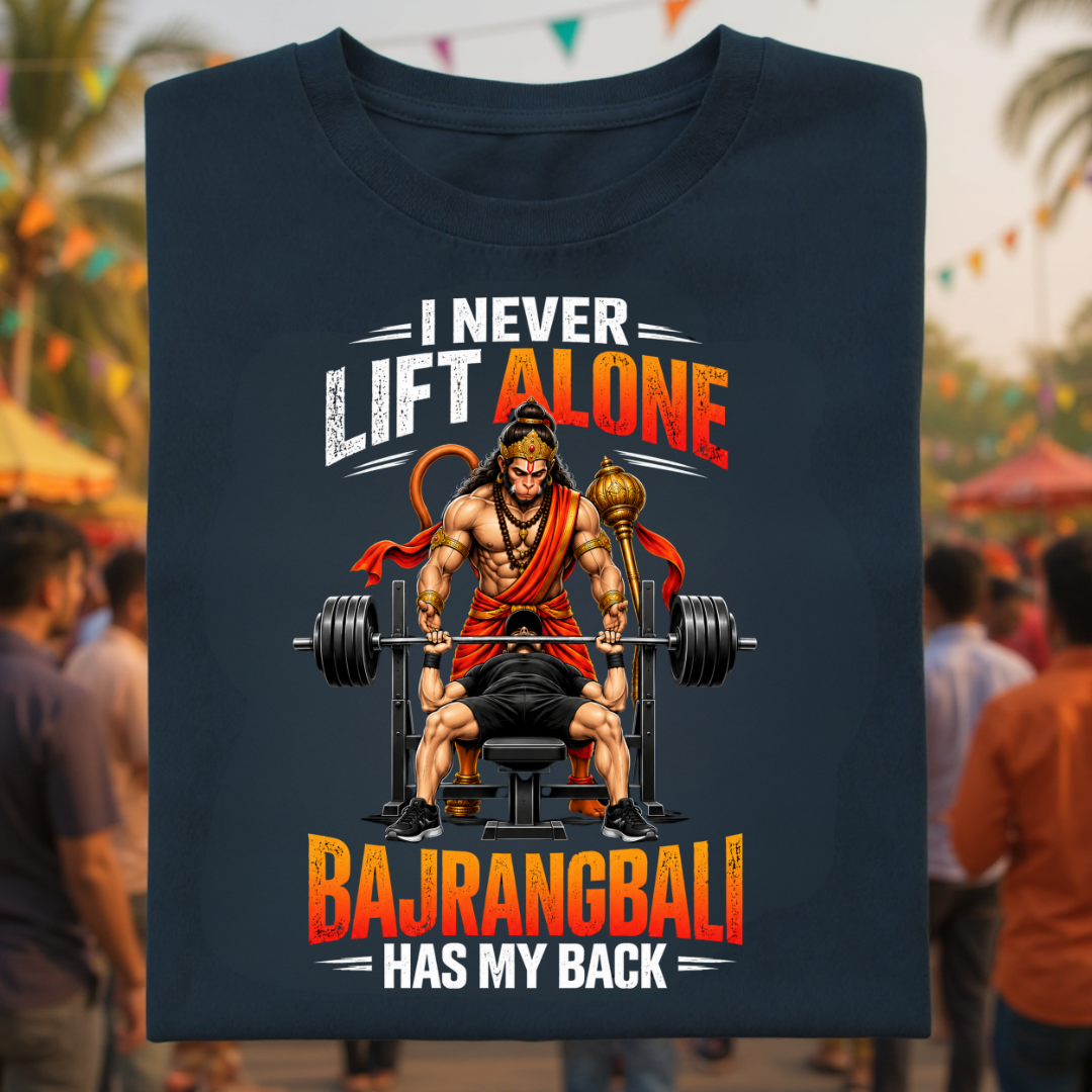 BAJRANGBALI HAS MY BACK TEE