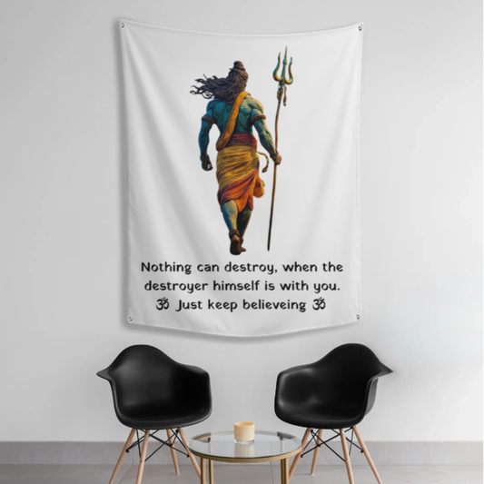 KEEP BELIEVING TAPESTRY