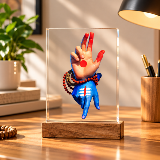 Shiv Shakti Acrylic Frame – Divine Love & Energy