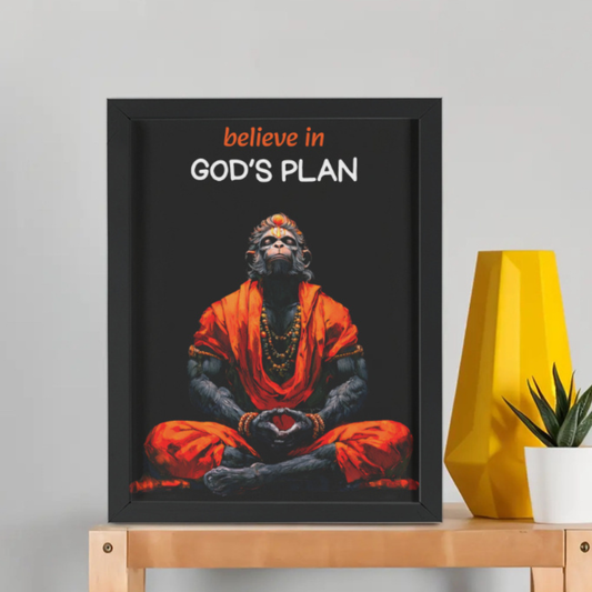 GODS PLAN FRAMES POSTER